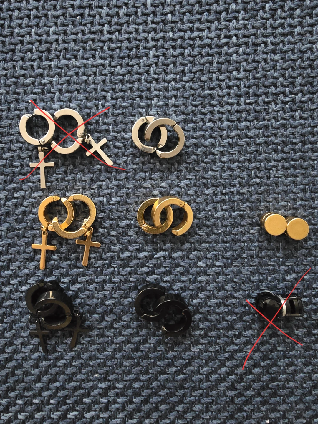 $5 each:Clip On&Magnetic Earring