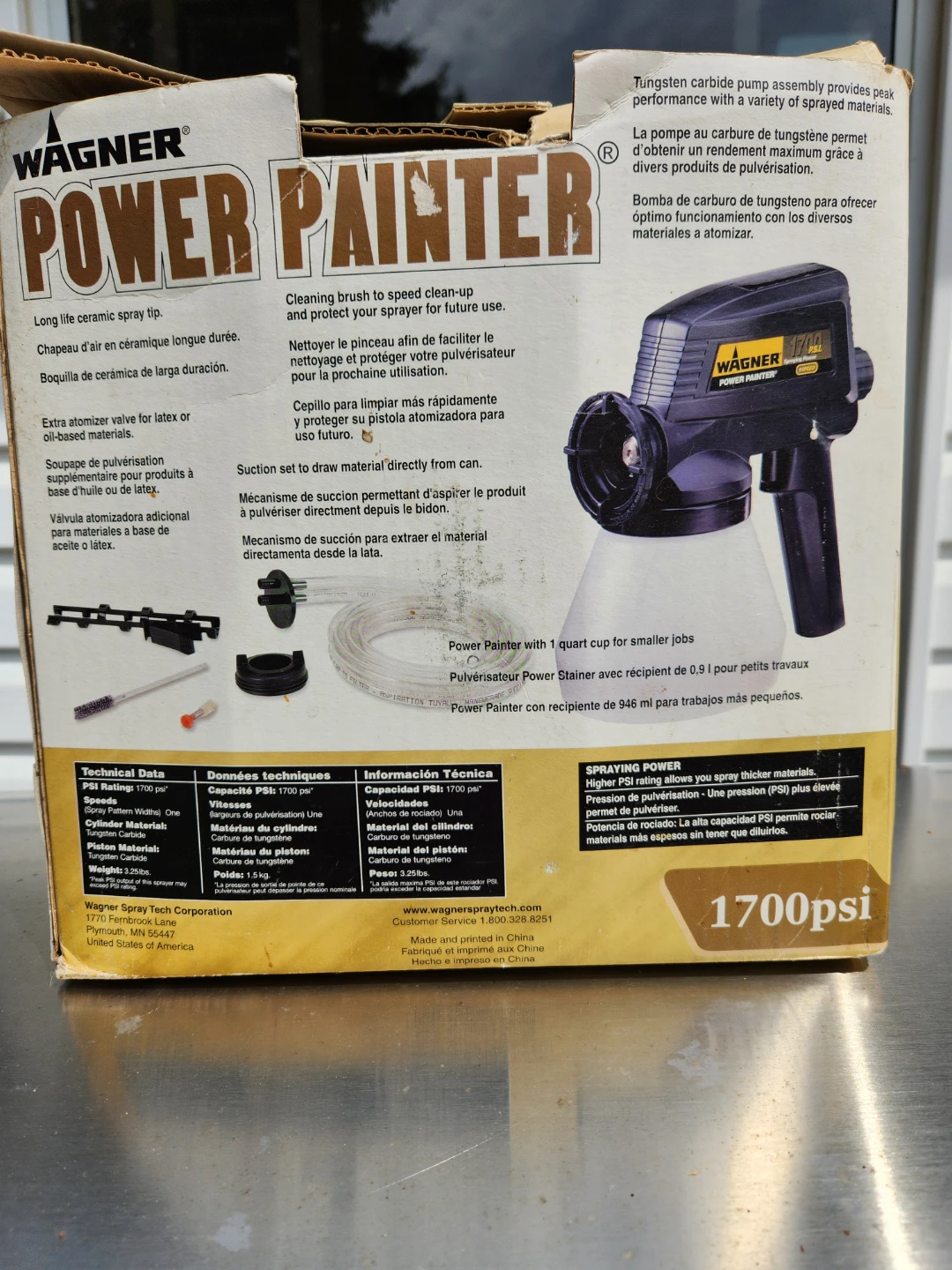 Wagner Power Painter 1700psi Sprayer - photo 3
