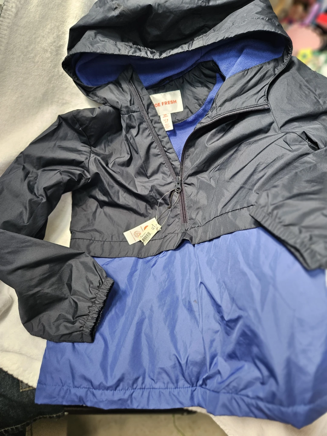 Joe Fresh Kids Hooded Jacket - Size 10-12