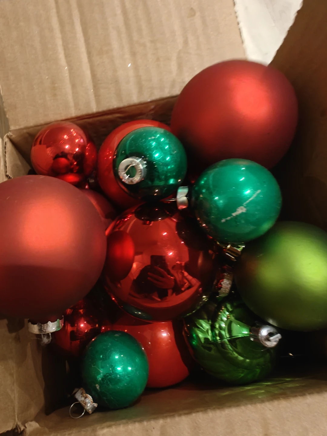Box of Crystal Christmas Ornaments - photo 2