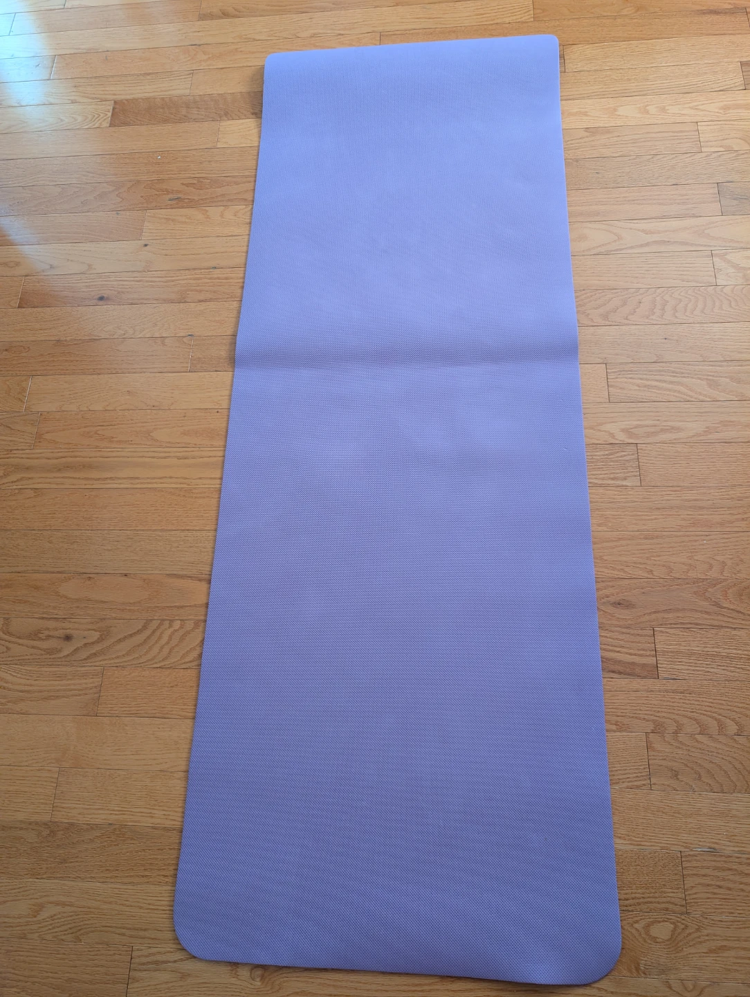Purple Yoga Mat with Straps - photo 2