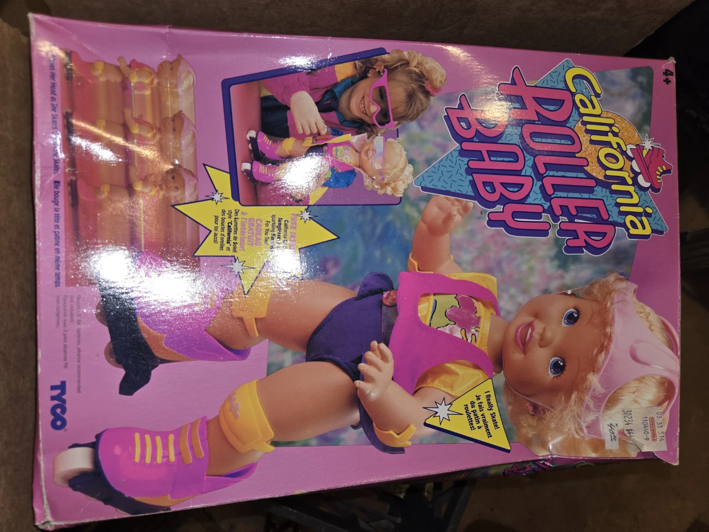 Tyco California Roller Baby Doll NIB