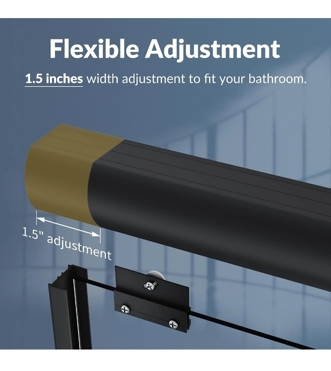 Sunny Shower 48" x 72" Sliding Shower Door - photo 5