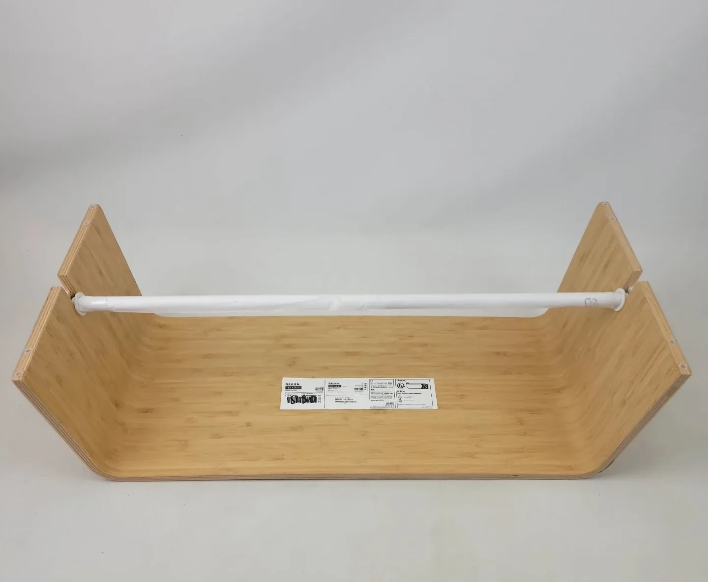 Ikea Dajlien Step Up Stool / Laptop Stand Bamboo New - photo 2