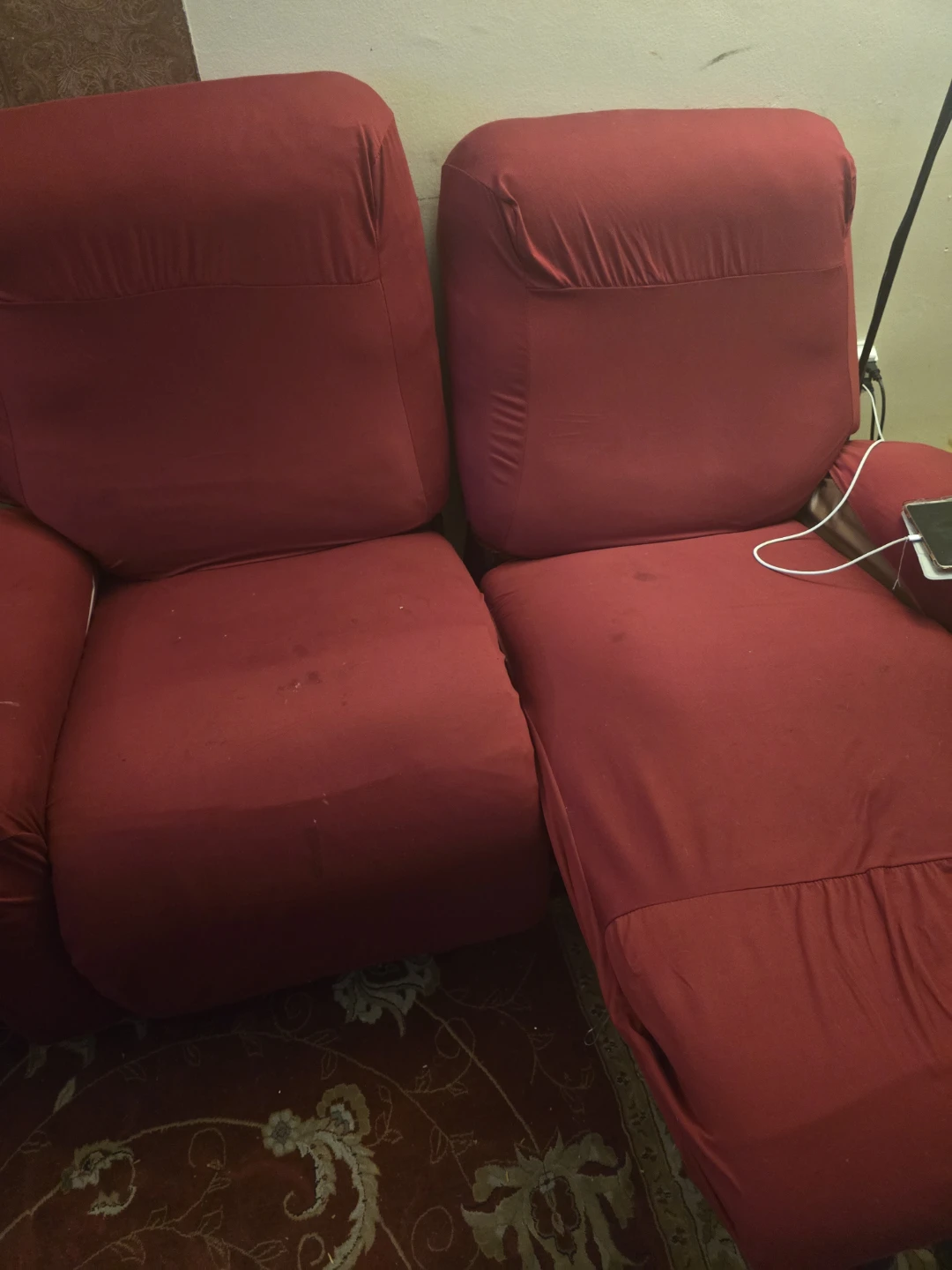Red Recliner Sofa Slipcovers - photo 2
