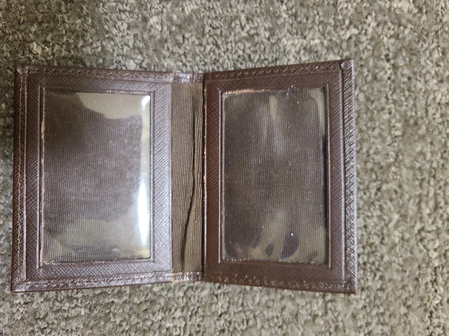 Brown Geniune Leather Bifold Card Holder - photo 2