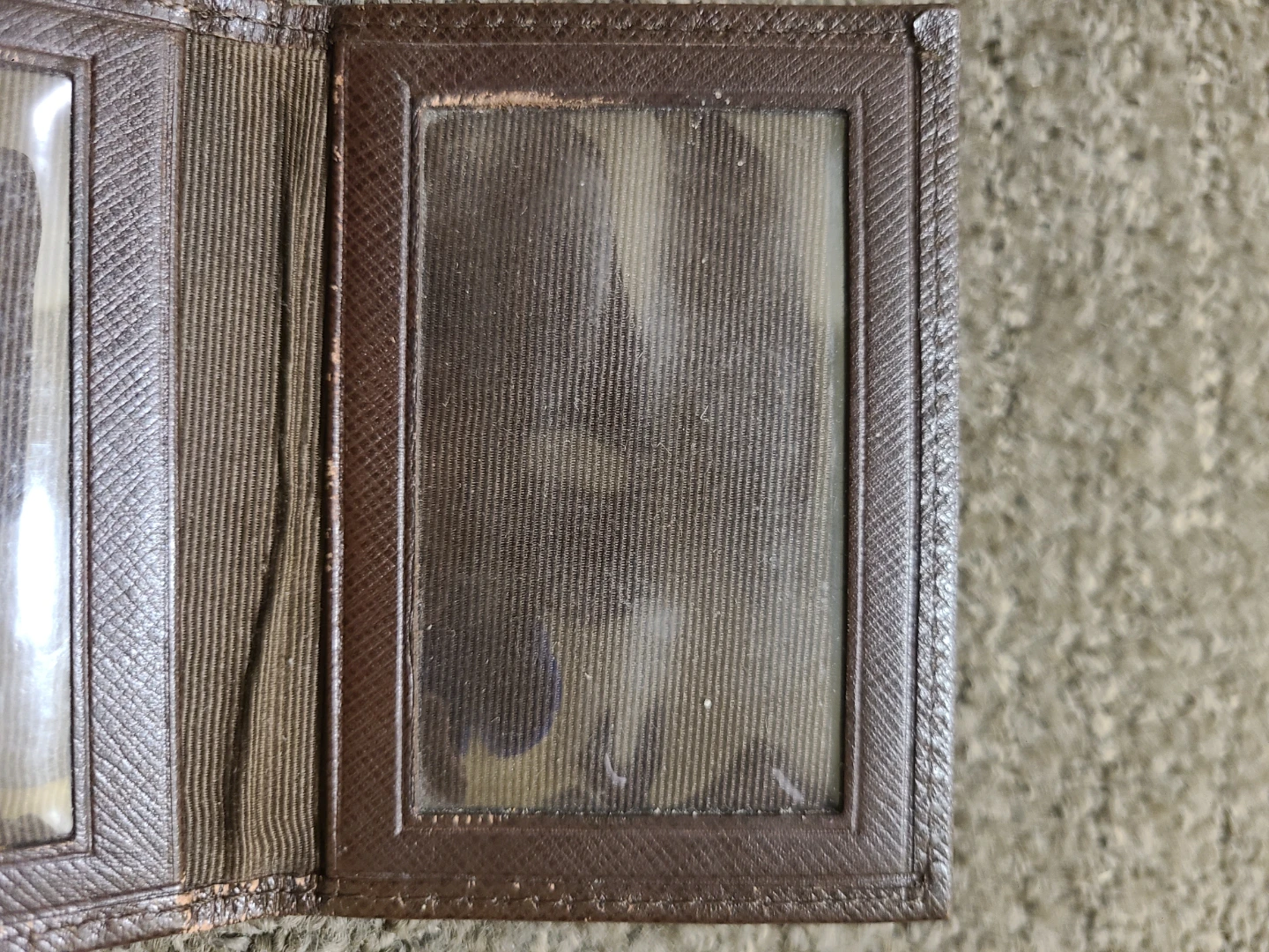 Brown Geniune Leather Bifold Card Holder - photo 3