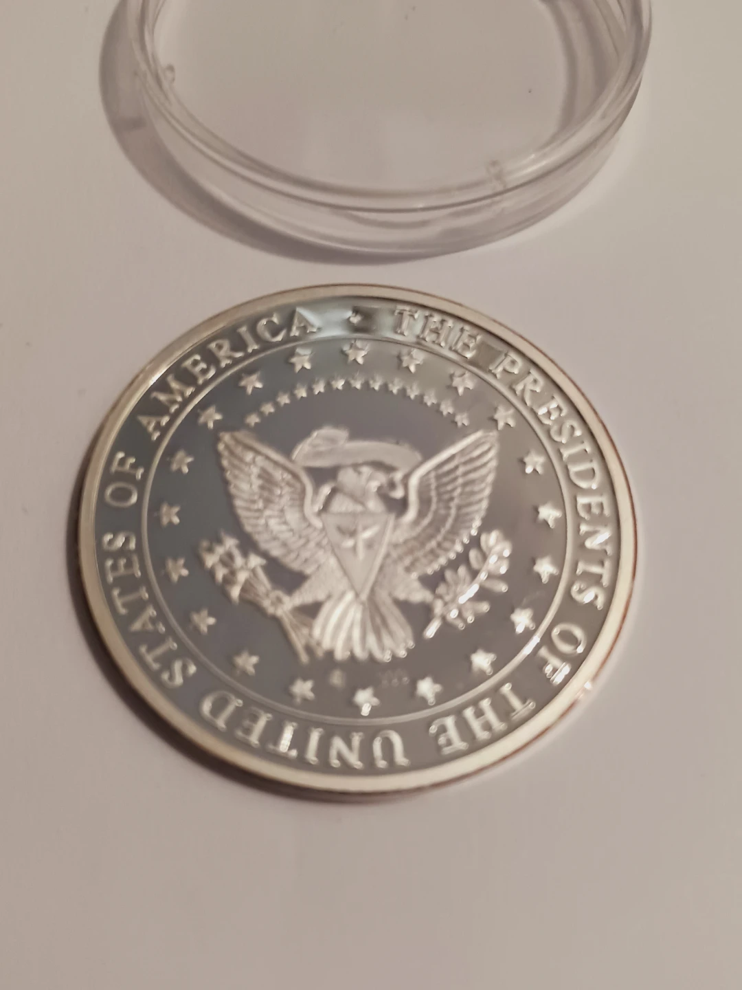 999 Silver G. Cleveland 22nd/24th President Commemorative Coin - photo 3