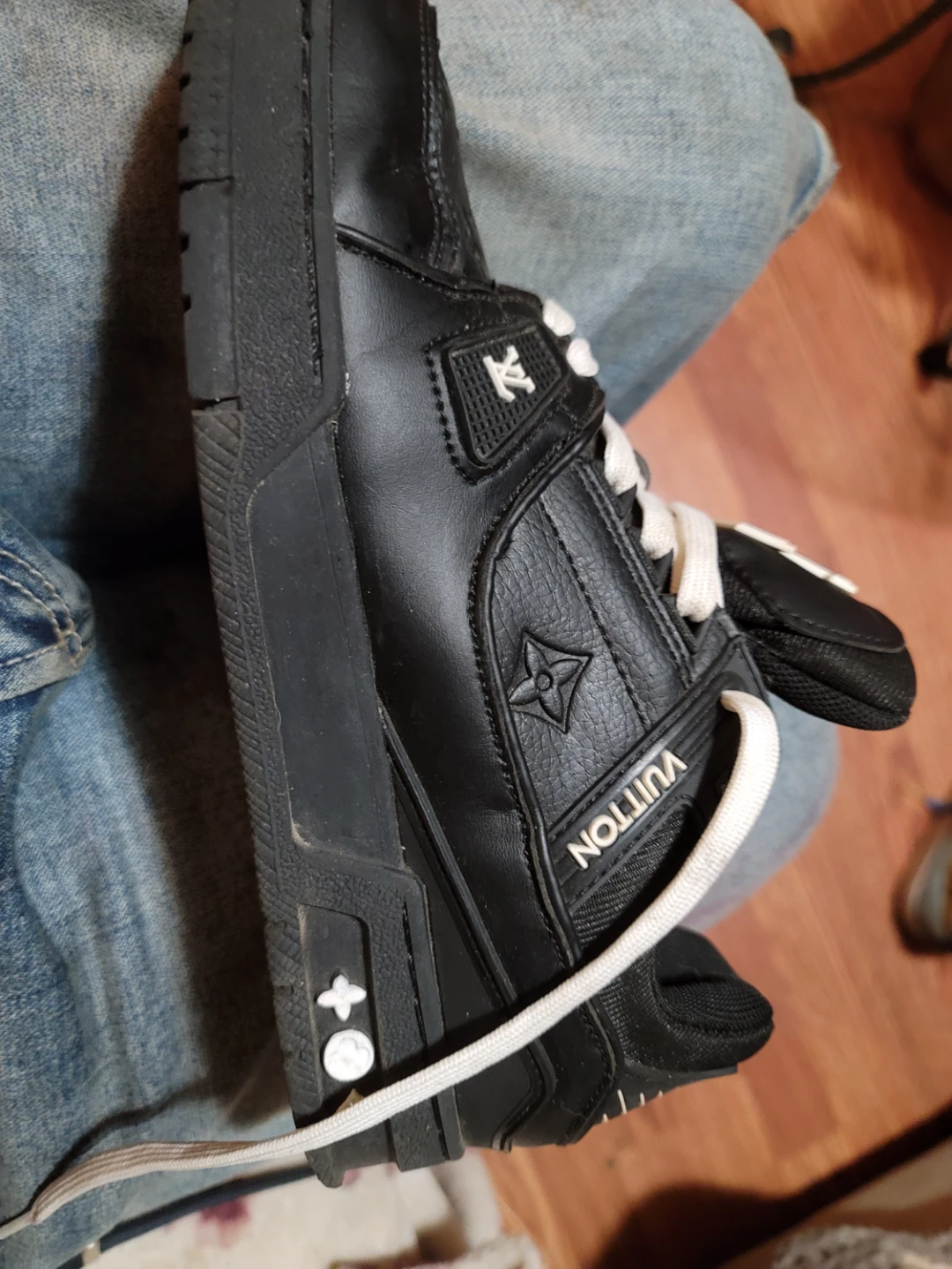 Louis Vuitton Black Sneakers - photo 2