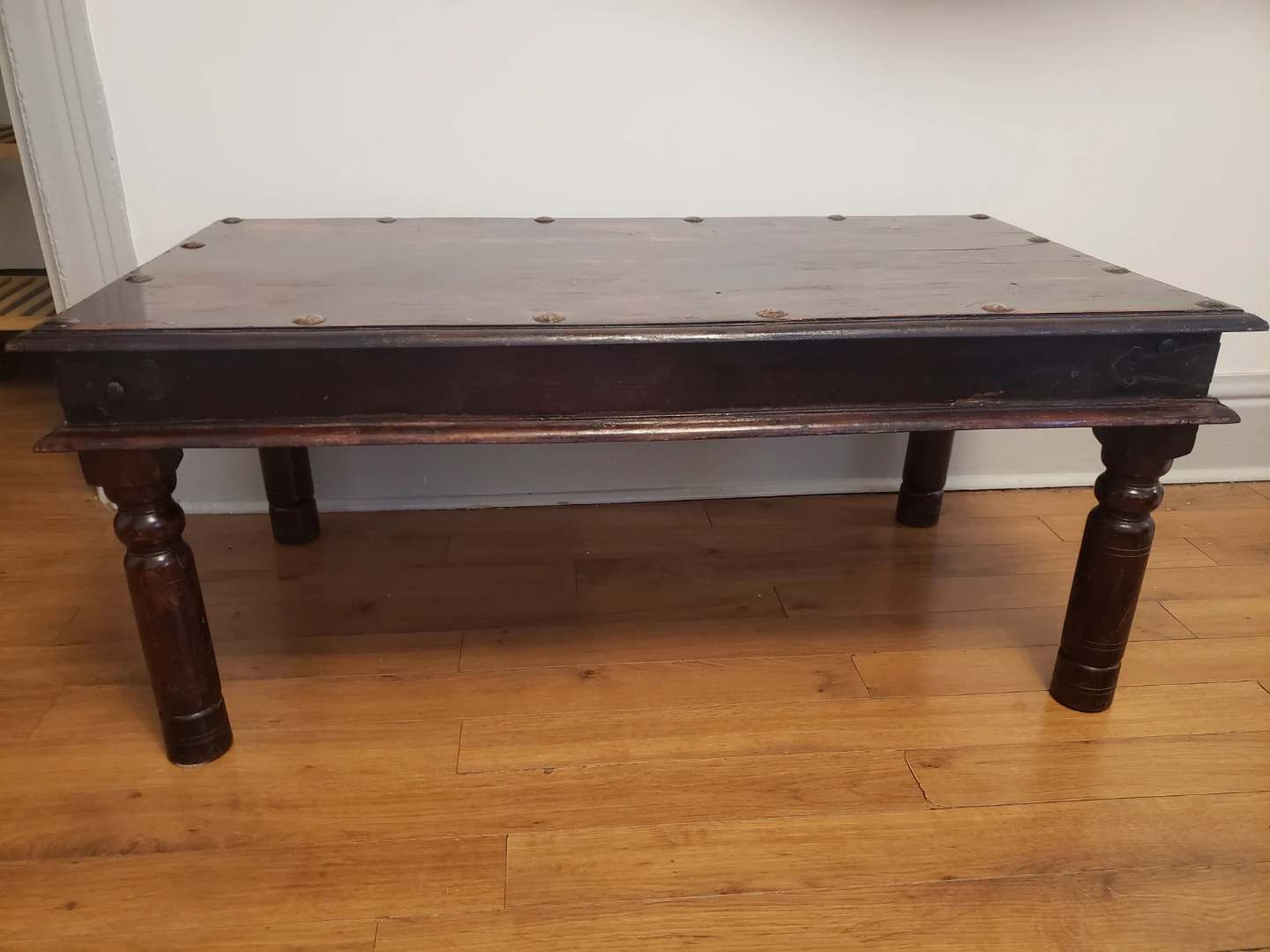Heavy solid wood coffee  table