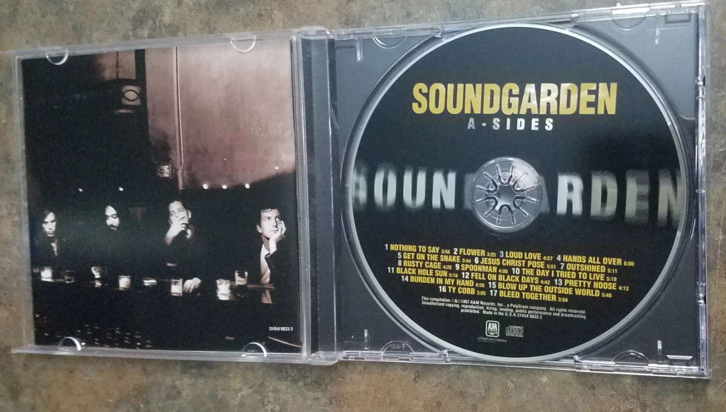 Soundgarden A Sides Near Mint/ Mint Condition CD - photo 2