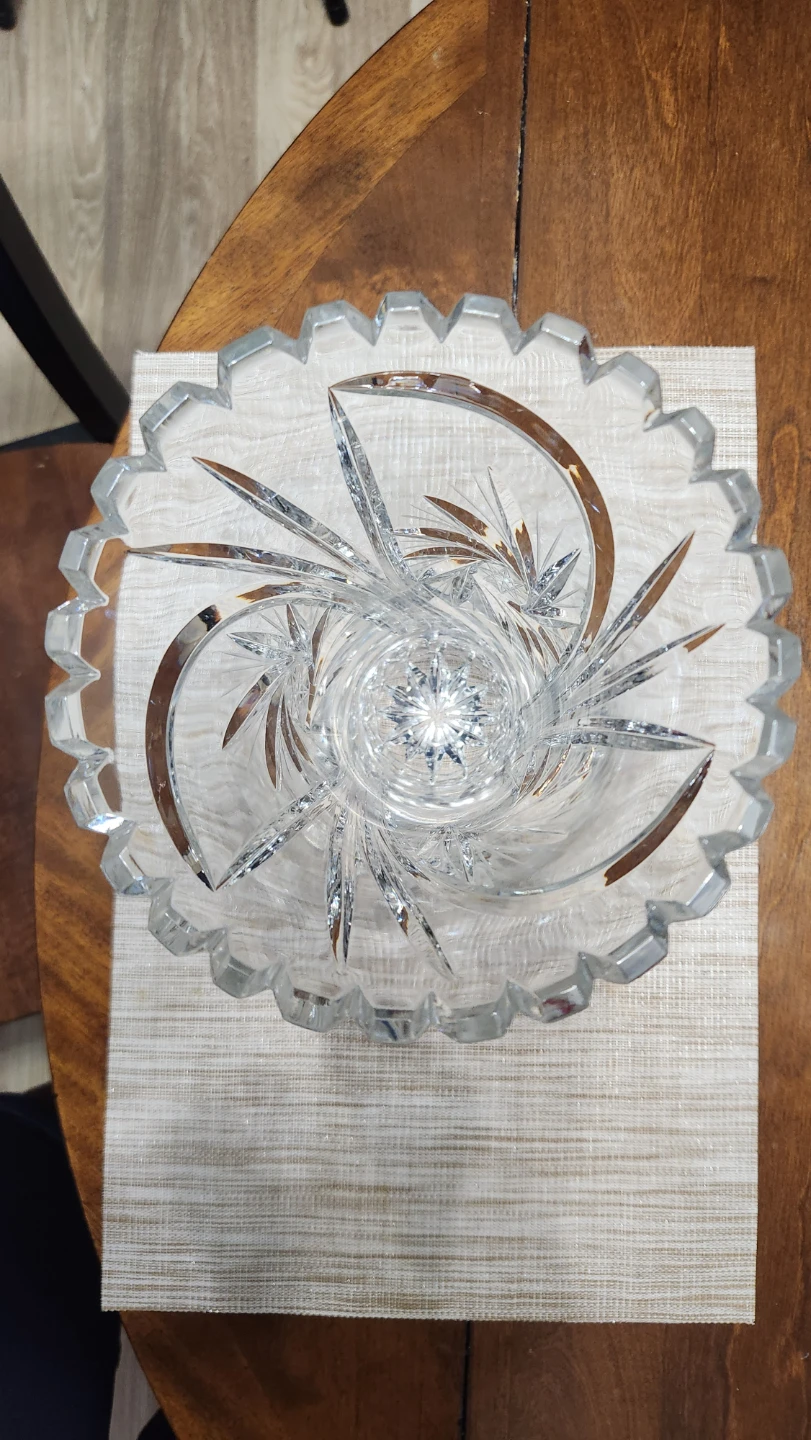 Crystal Cut Glass Vase - photo 2