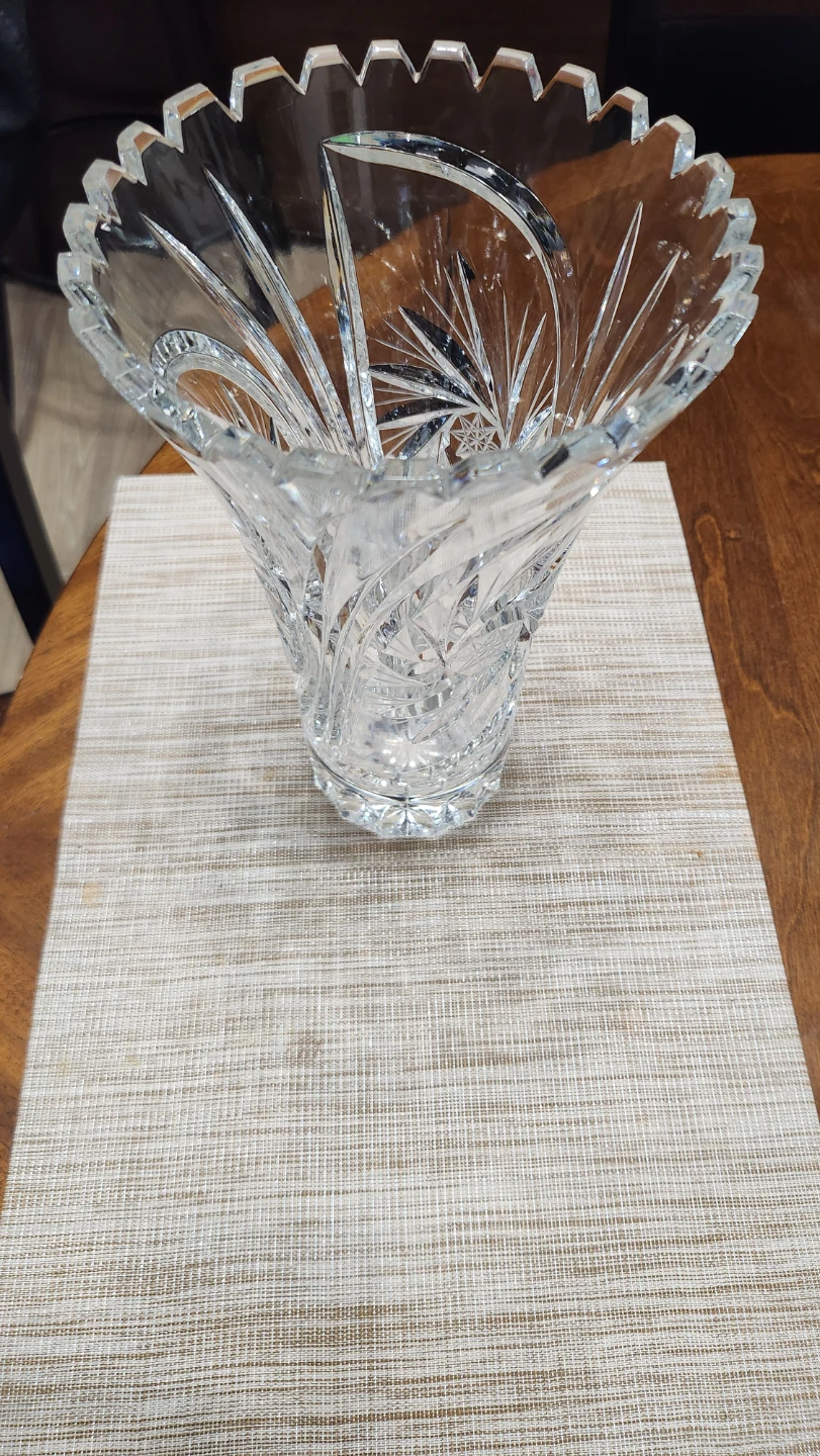 Crystal Cut Glass Vase - photo 3