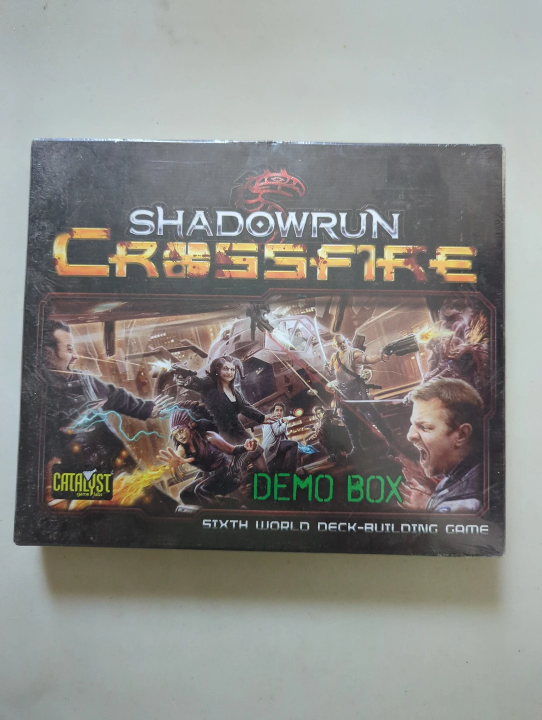Shadowrun Crossfire Demo Box Deck-Building Game