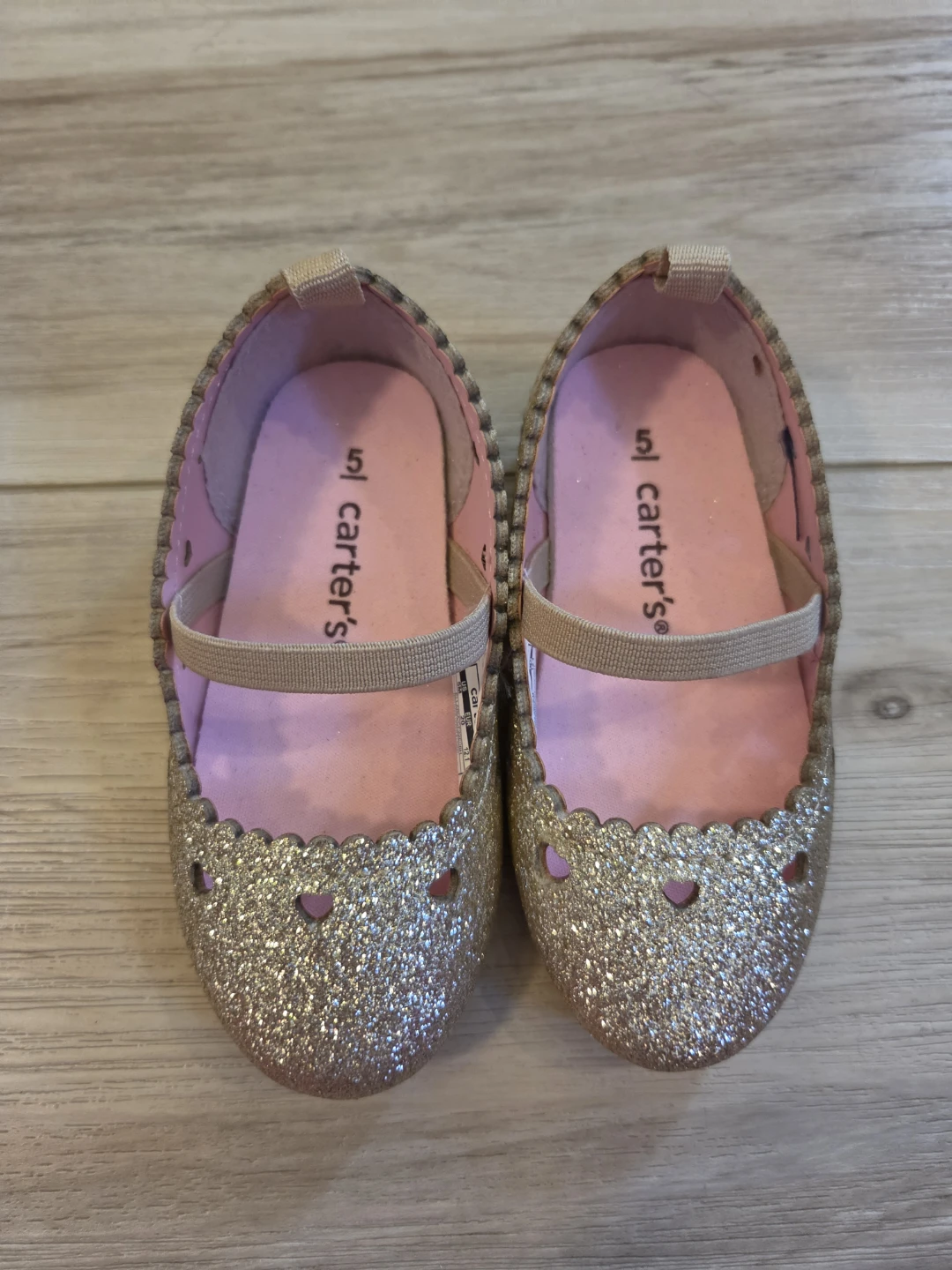 Glitter Flats & Tie Dye Clogs Toddler Shoes Size 4/5 - photo 3