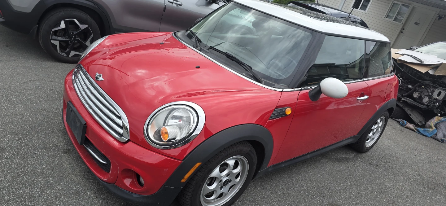 Red MINI Cooper with Sunroof