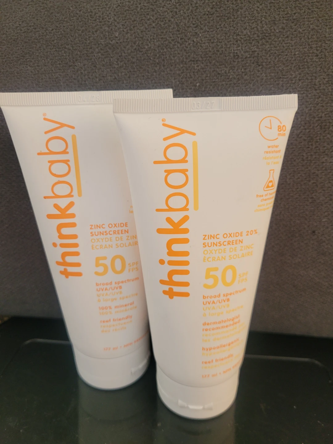 Thinkbaby Sunscreen SPF 50 - 2 Pack