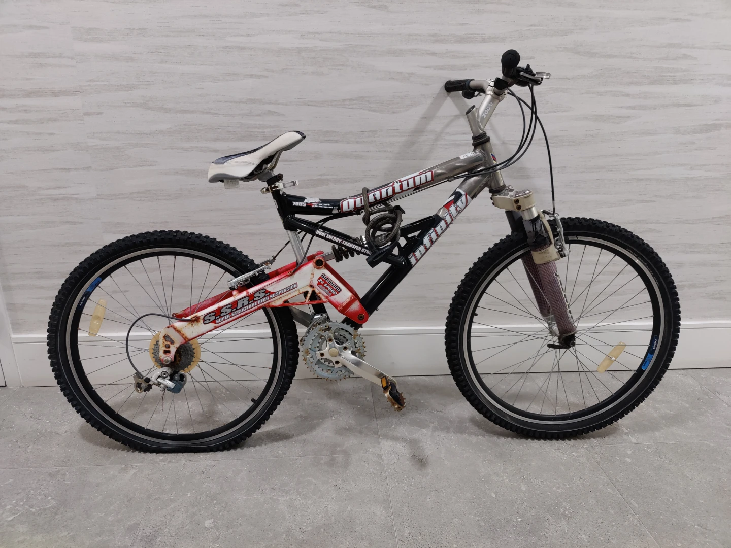 Infinity Quantum 24-Speed Full Suspension Mountain Bike – As Is - photo 4