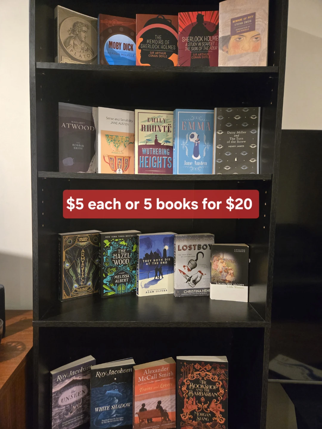 BOOK SALE — Moving Out! Everything Must Go    (1/3)