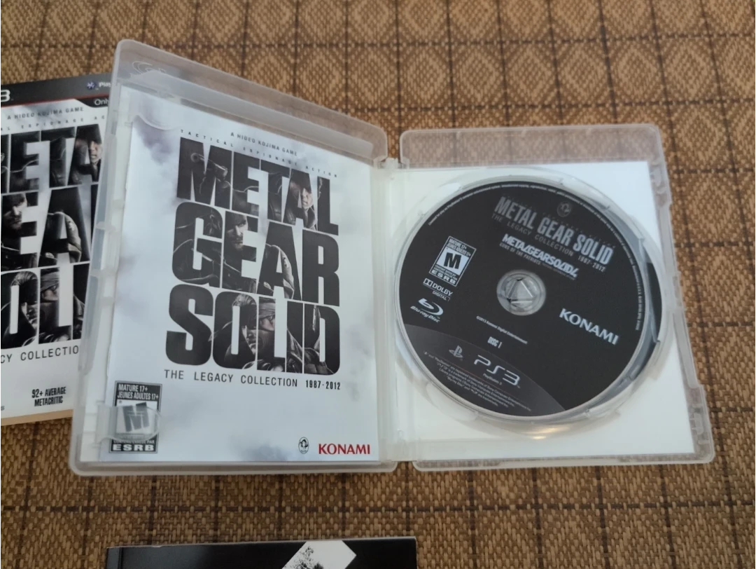 Metal Gear Solid: The Legacy Collection 1987-2012 PS3 Game - photo 4