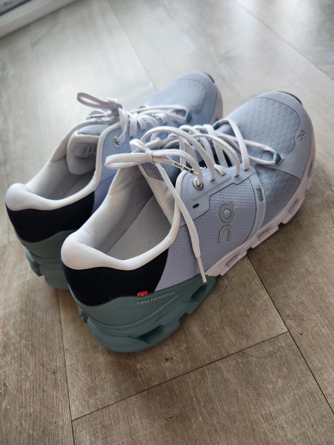 On Cloudswift Running Shoes - Light Blue/White - photo 5