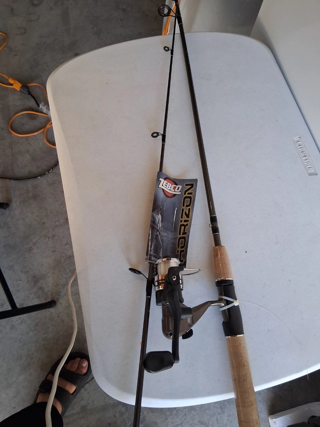 Zebco Horizon Fishing Rod and Reel Combo