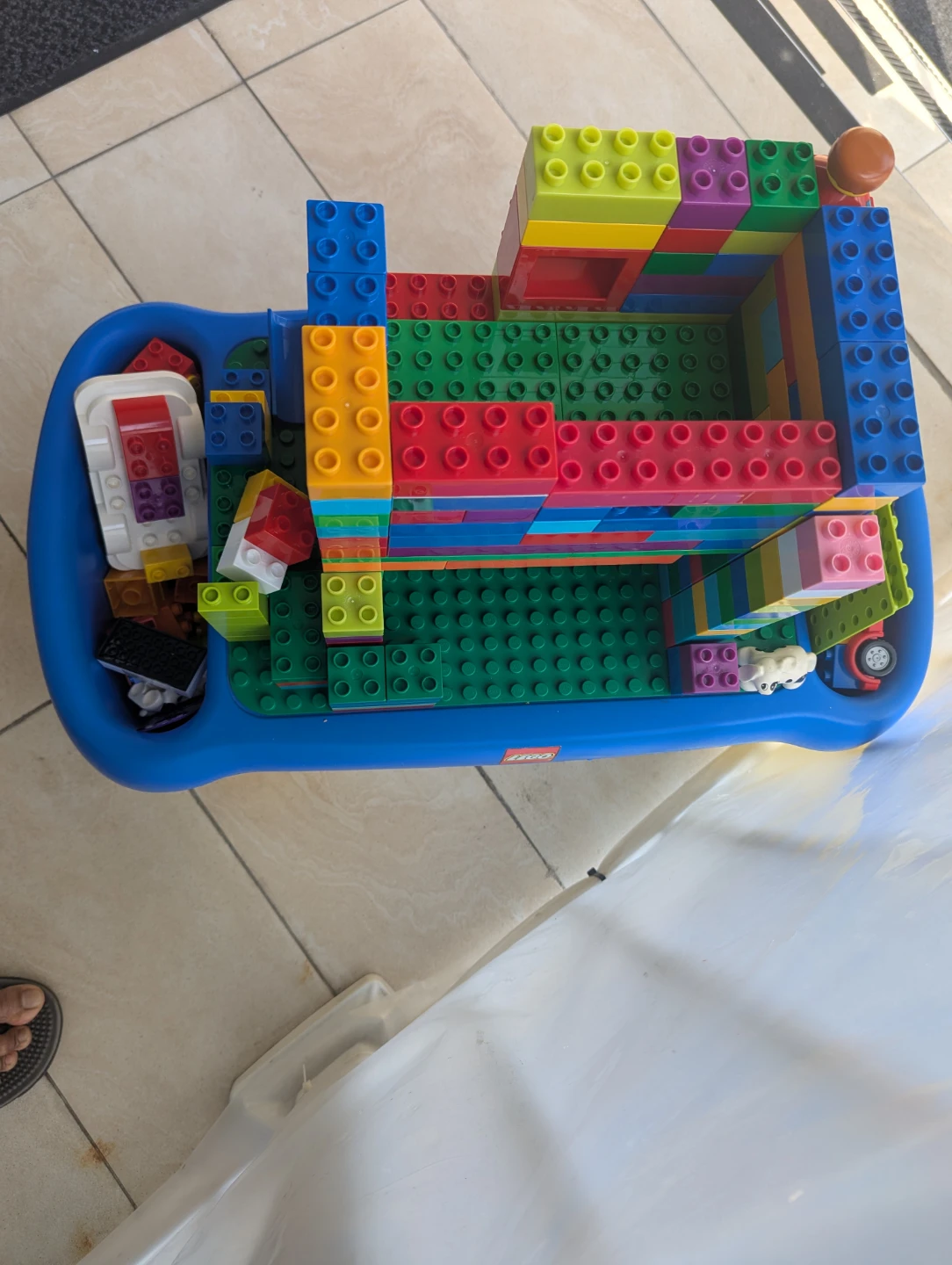 LEGO Activity Table with Blocks - photo 2
