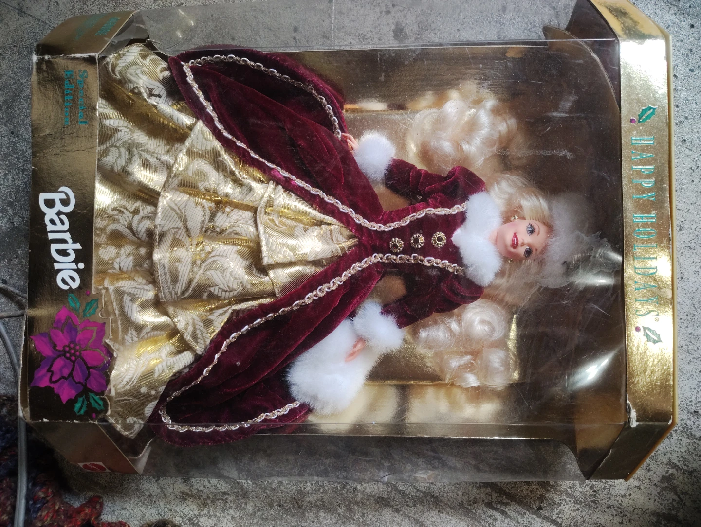 Happy Holidays Barbie Doll
