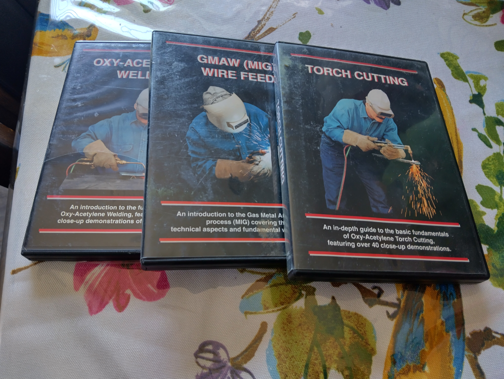Welding and Cutting DVD Set - Oxy-Acetylene, MIG, Torch Cutting
