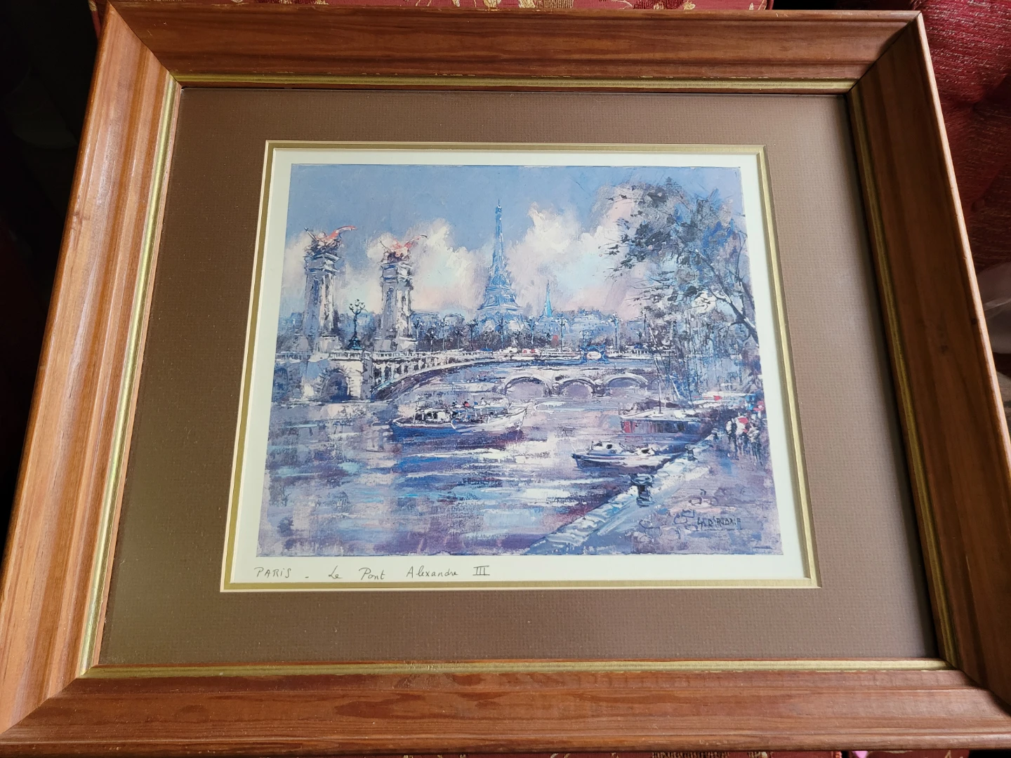 Vintage Framed Art Collection. Landscape, Impressionist... - photo 4