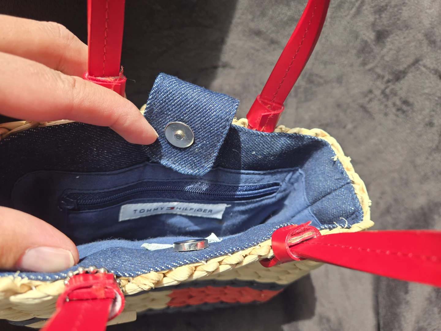 Tommy Hilfiger Straw Tote Bag - photo 4