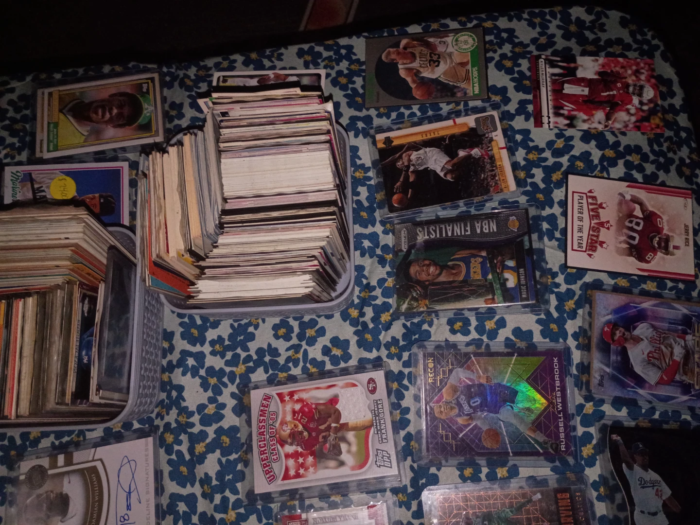 Collection of Sports Trading Cards