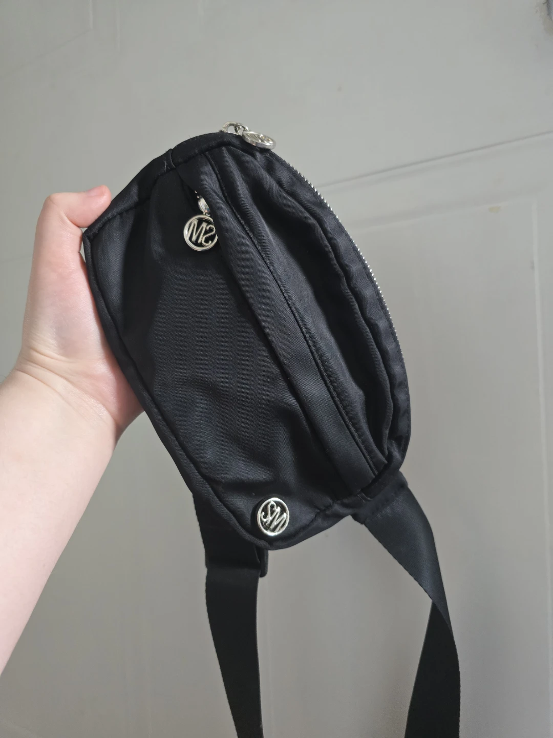 Steve Madden Black Fanny Pack