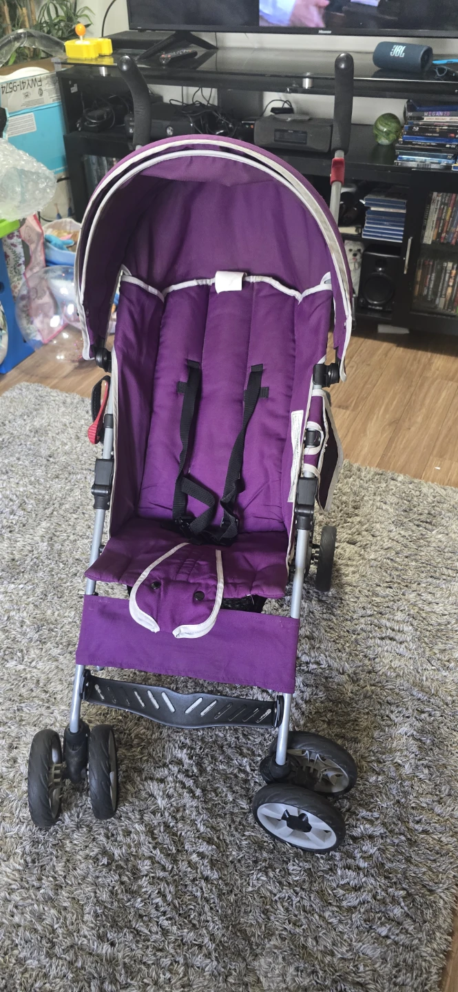 Purple Lightweight Stroller
