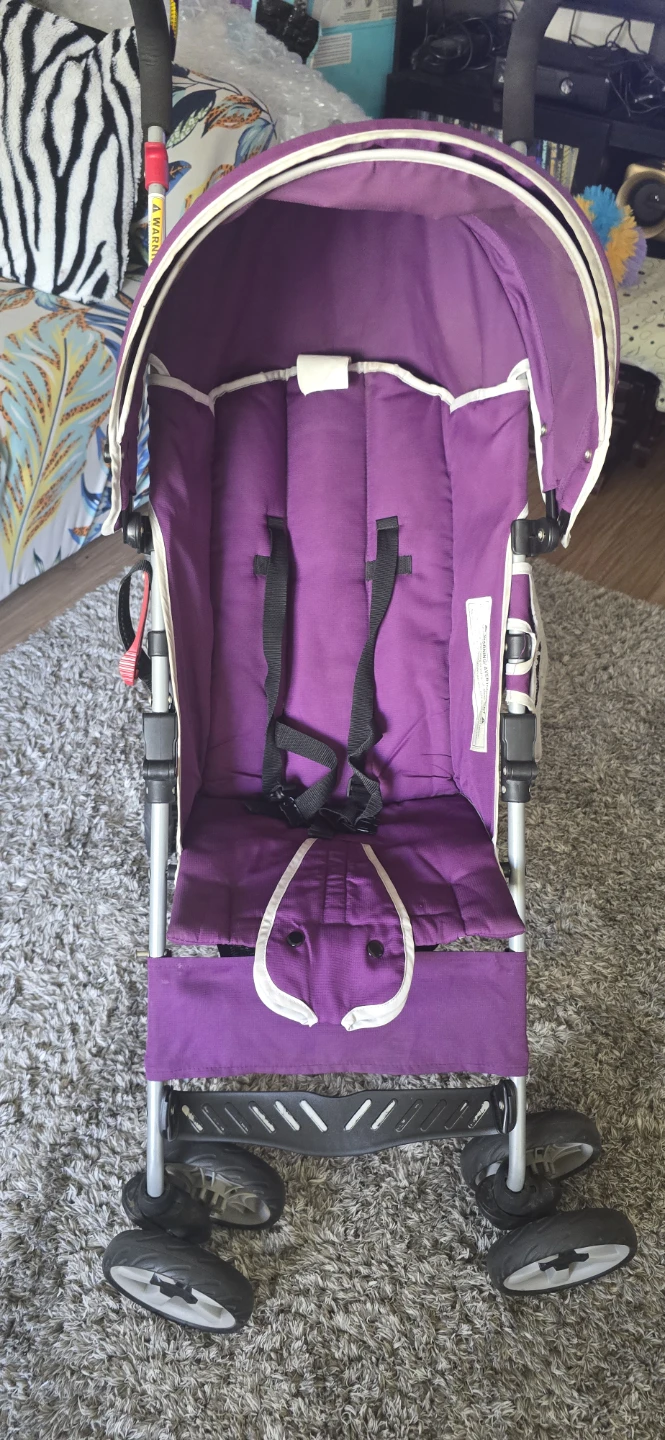 Purple Lightweight Stroller - photo 4