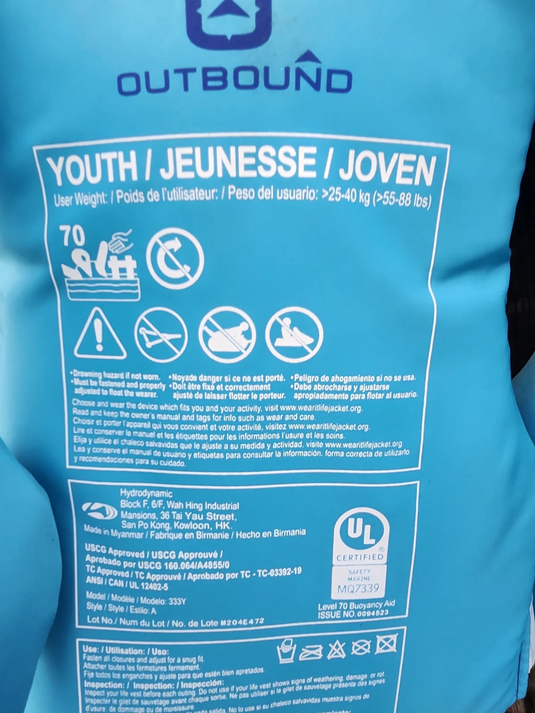 Youth Comfort life jaket  Paddling Vest - photo 3