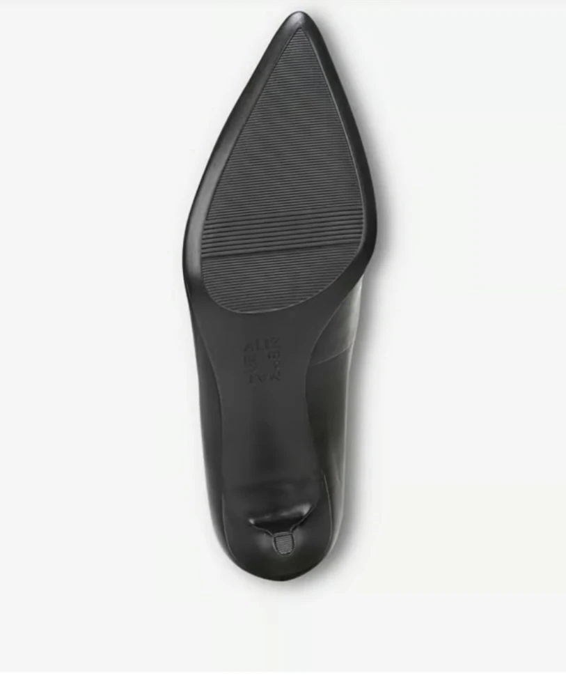 Brand new Women's Naturalizer Black Leather Pointed Toe Pumps - photo 3