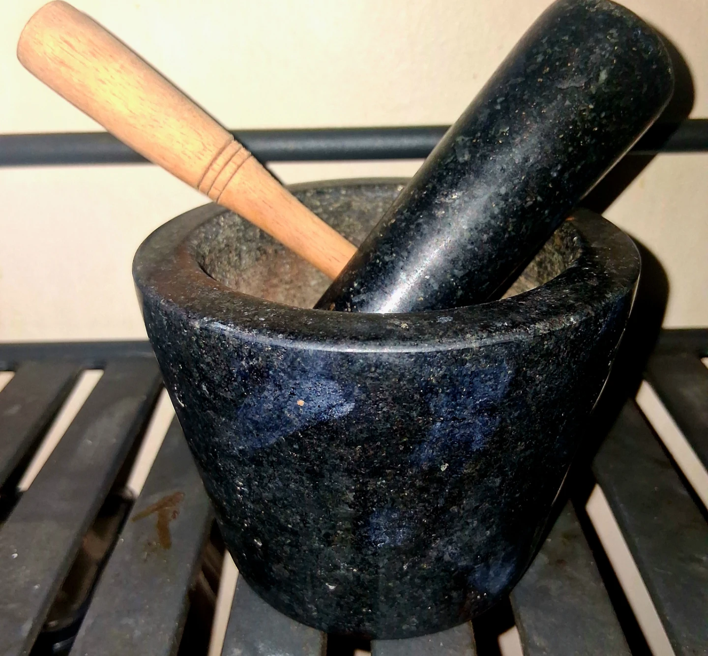 Granite Mortar and Pestle Set - photo 2