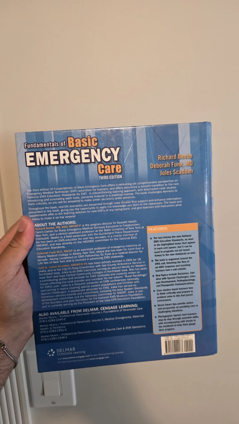 Fundamentals of Basic Emergency Care Third Edition Textbook - photo 3