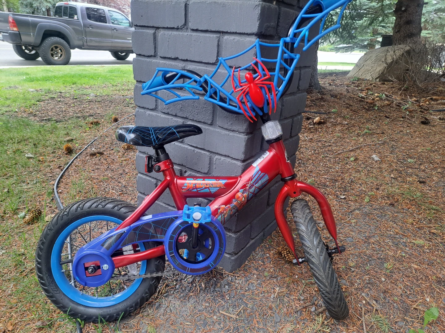 Kids Spiderman Bike