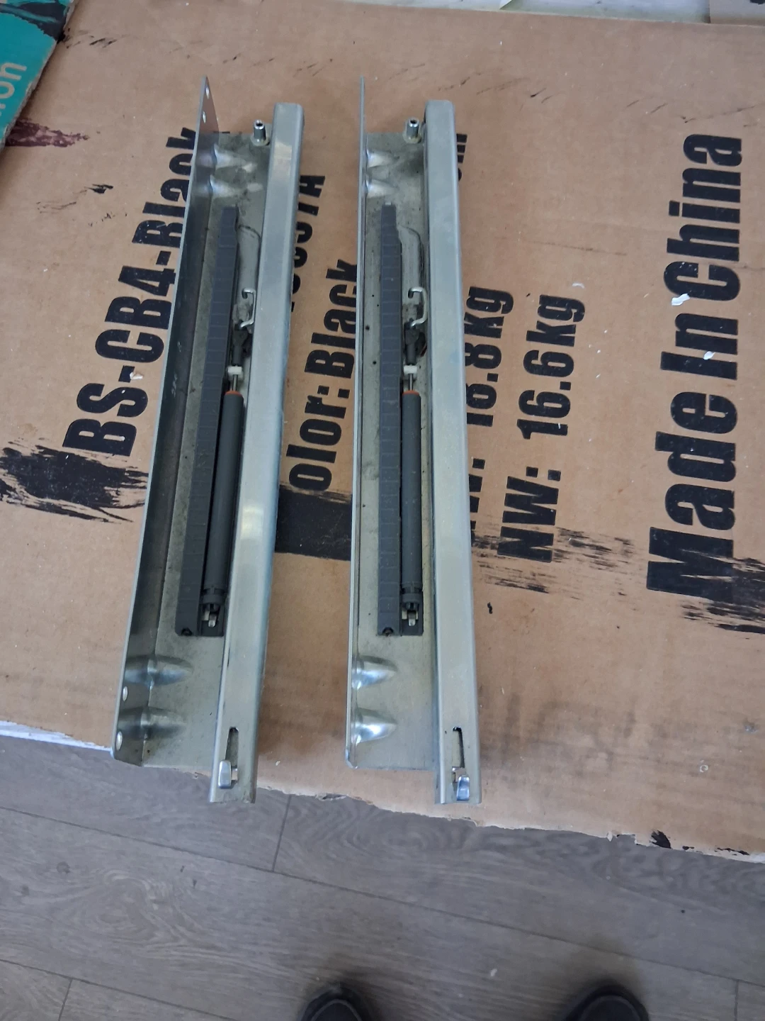 BS-CB4-Black Drawer Slides