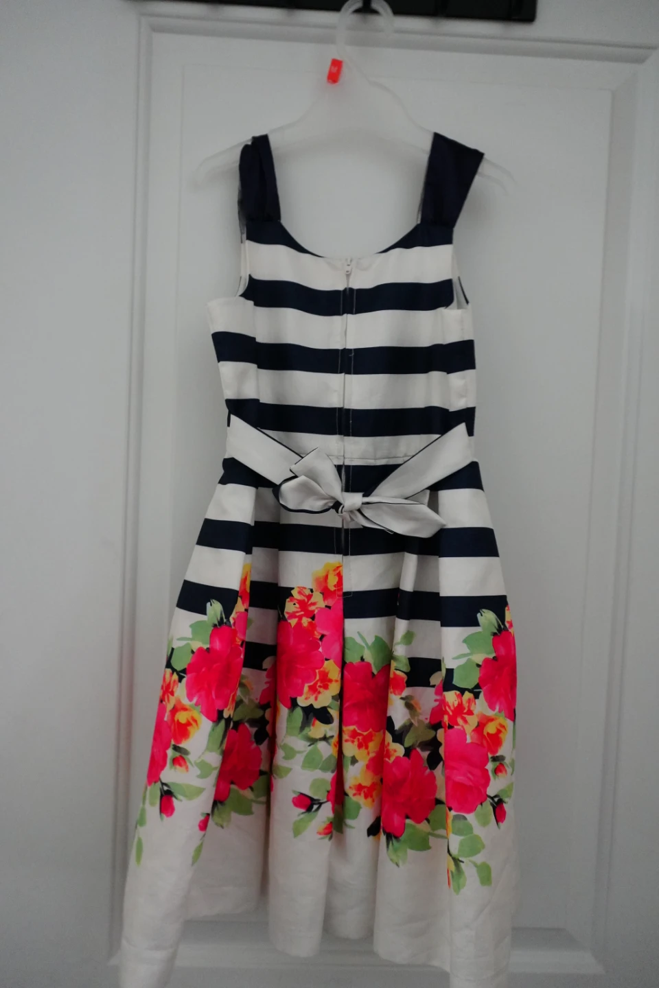 Bonnie Jean Striped Floral Dress - Size S - photo 2