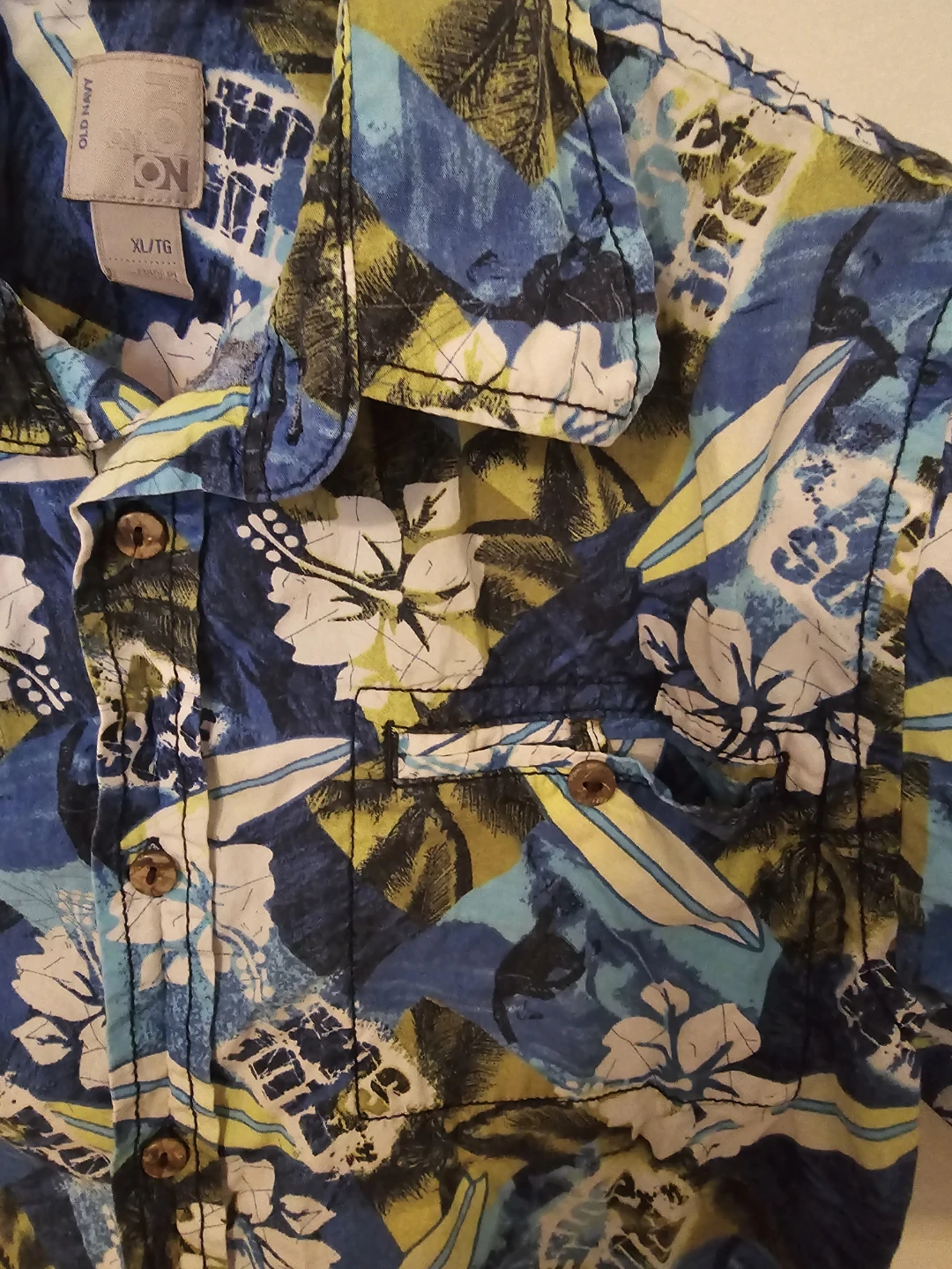 Old Navy Boys Hawaiian Surf Shirt XL (14-16) –Worn Once! - photo 5