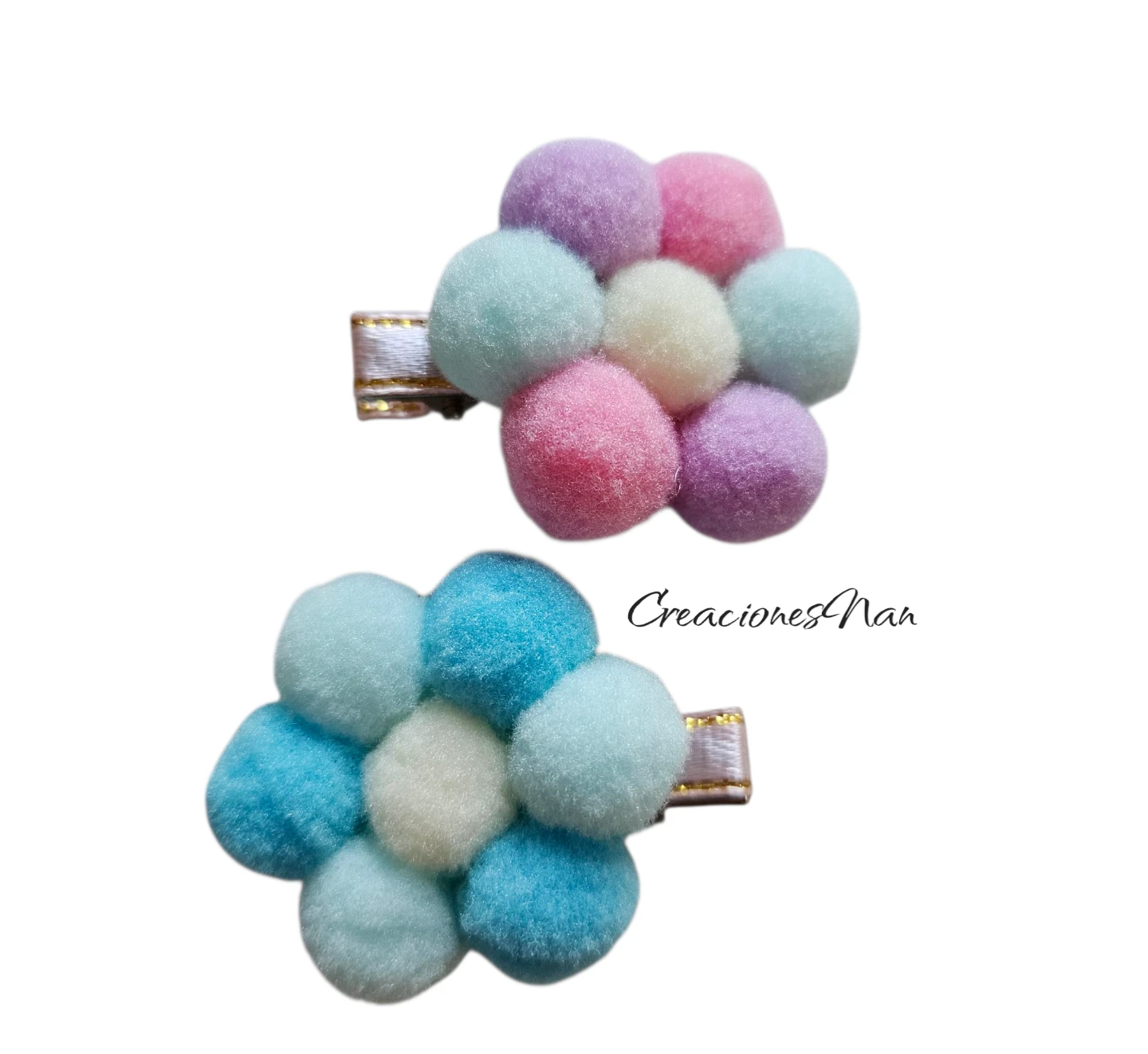 Moños para niñas hechos a mano - photo 4