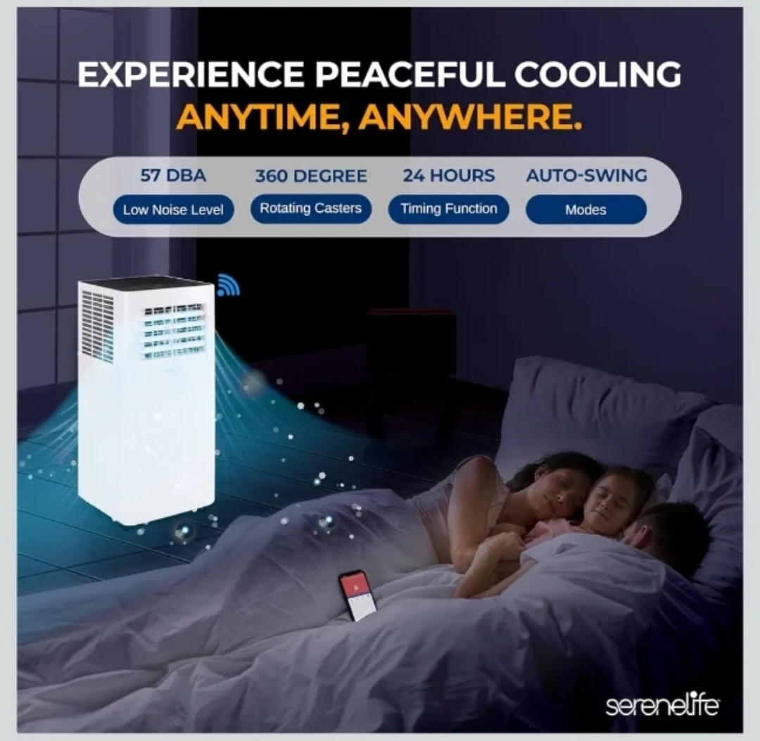 SereneLife Portable Air Conditioner 10,000 BTU - photo 5