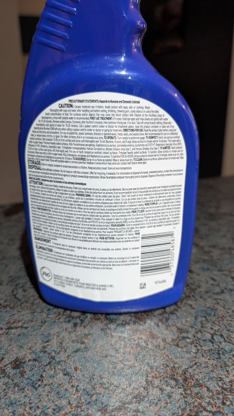 Microban 24 Hour Multi-Purpose Cleaner Fresh Scent 946ml - photo 2