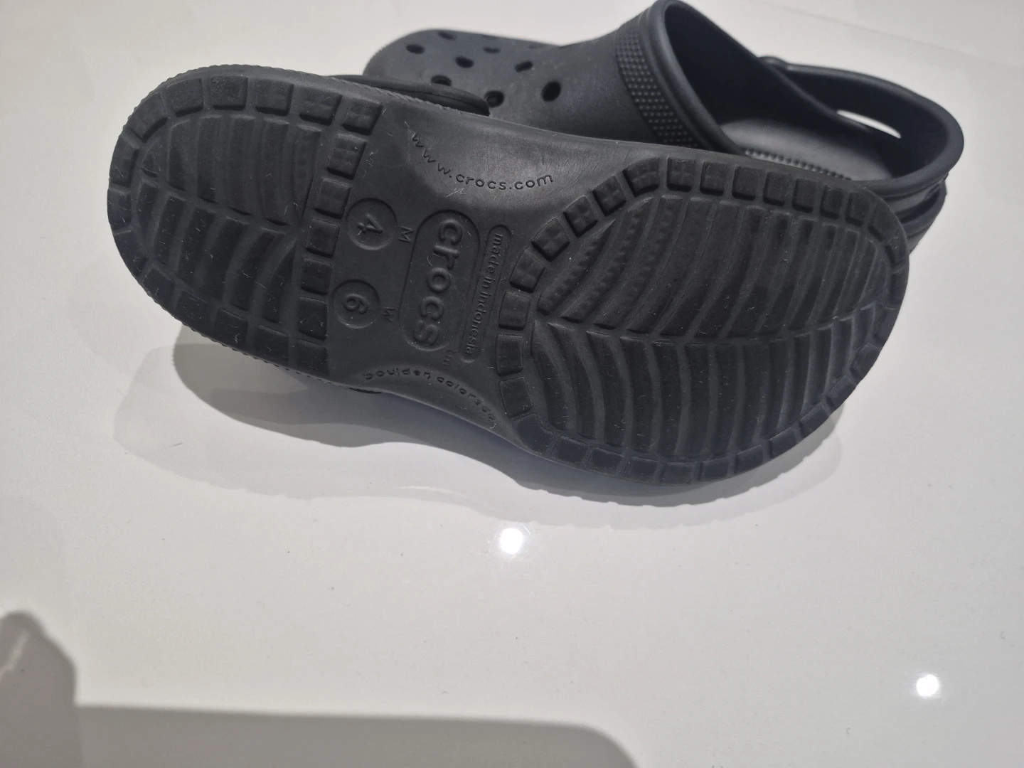 Black Crocs Clogs Size M4/W6
