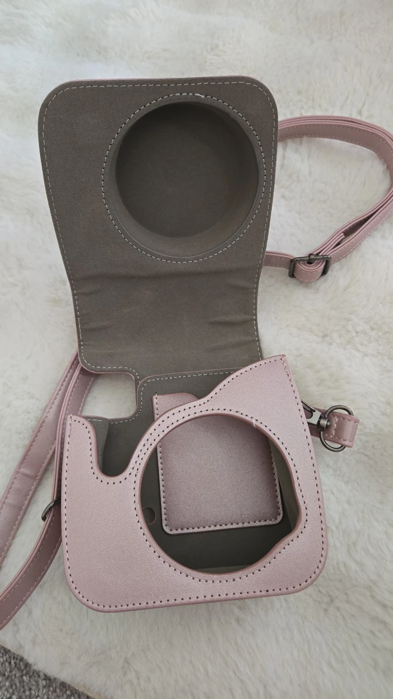 Pink Instax mini 9 Camera Case with Strap - photo 2