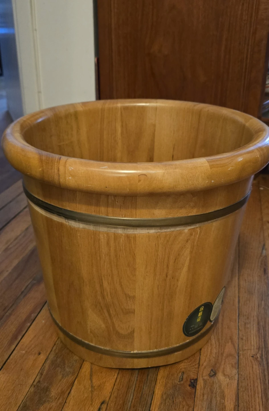 Wooden Foot Bath Tub