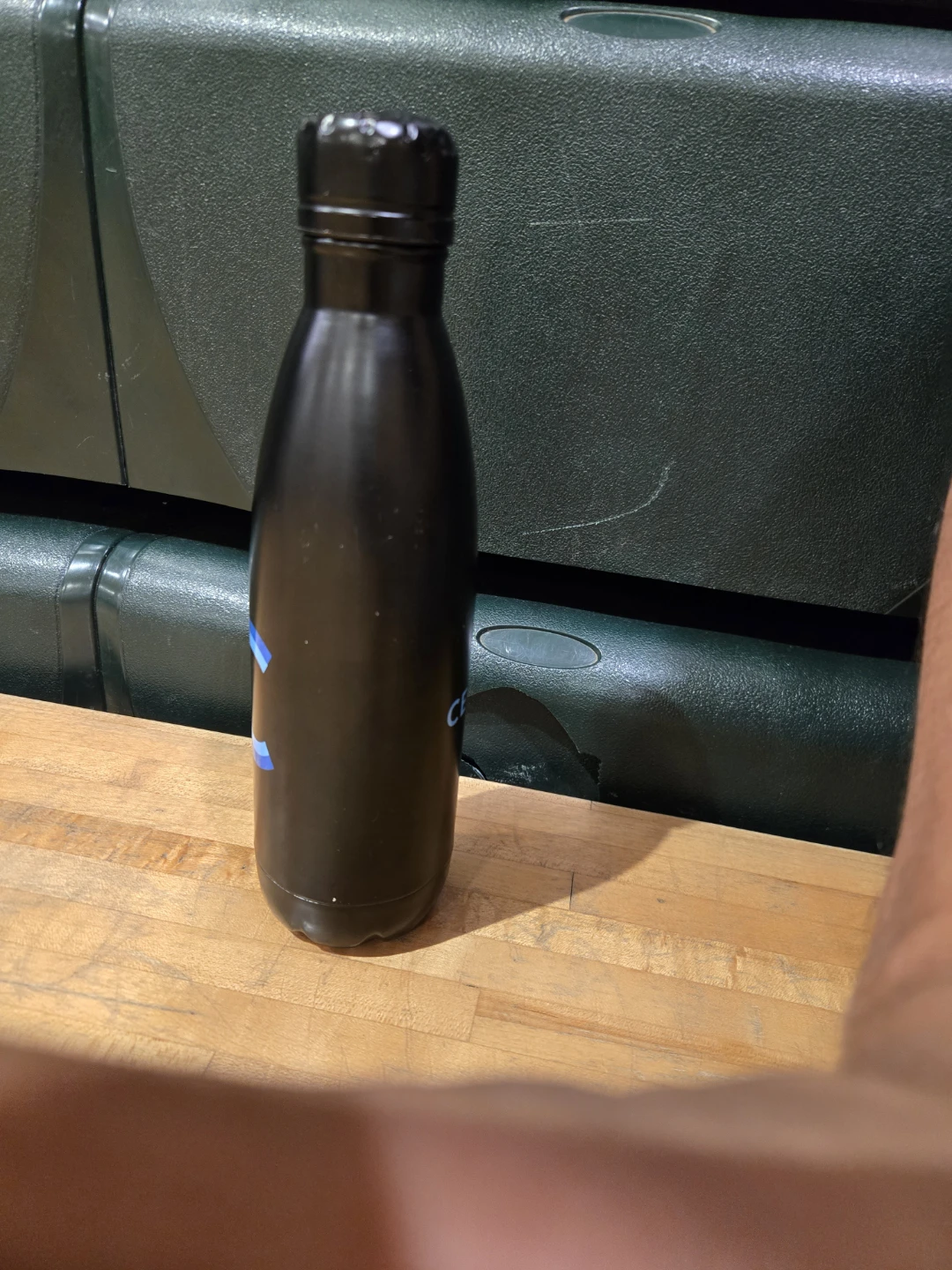 Black Insulated Water Bottle